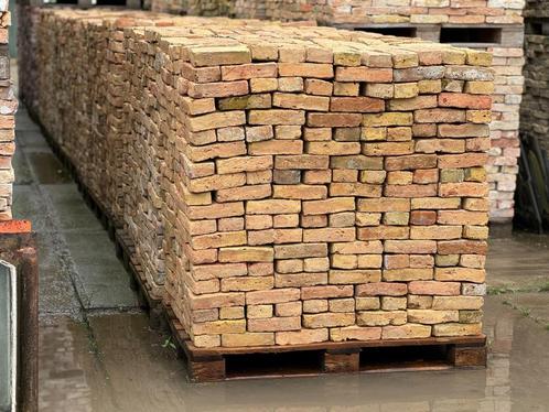 2500 stuks / 35m2 metsel waalformaat appelbloesem steen., Tuin en Terras, Tegels en Klinkers, Gebruikt, Overige typen, Overige materialen