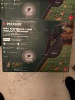 Parkside bladblazer/zuiger - 1x gebruikt, Tuin en Terras, Bladblazers, Ophalen, Zo goed als nieuw, Met opvangzak, Accu