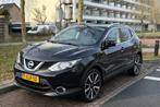 Zwarte Nissan Qashqai 1.2 DIG-T Connect Edition - 2014, Auto's, Voorwielaandrijving, Stof, 1250 kg, Zwart
