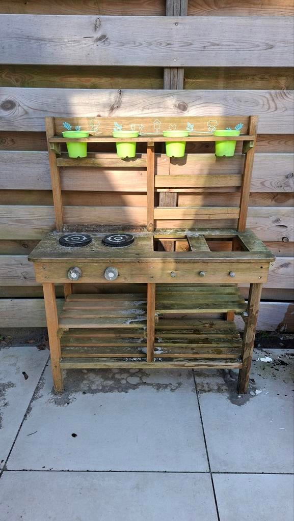 Buiten Speelkeuken - Kan nog prima mee!, Kinderen en Baby's, Speelgoed | Speelkeukens, Ophalen, Gebruikt