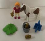 Playmobil 5291, meisje met pony., Complete set, Gebruikt, Ophalen of Verzenden