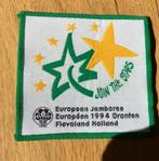 Badges Europeaan Jamboree 1994, Verzamelen, Scouting, Ophalen of Verzenden, Nieuw, Embleem, Speld of Insigne