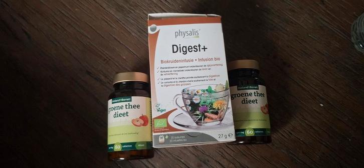 Holland and Barret groene thee dieet tabletten plus thee, Diversen, Levensmiddelen, Ophalen of Verzenden