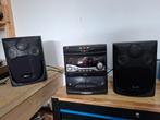 philips stereotoren 3x cd wis en dubb cassettedeck en radio, Audio, Tv en Foto, Stereo-sets, Philips, Gebruikt, Cd-speler, Microset