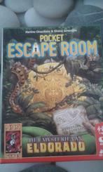 Kaartspel Escape room Eldorado, Een of twee spelers, Ophalen of Verzenden, Zo goed als nieuw, 999  Games