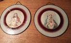 2 religieuse aplique's, H. Maria en H.Jozef, Antiek en Kunst, Antiek | Religie, Ophalen of Verzenden