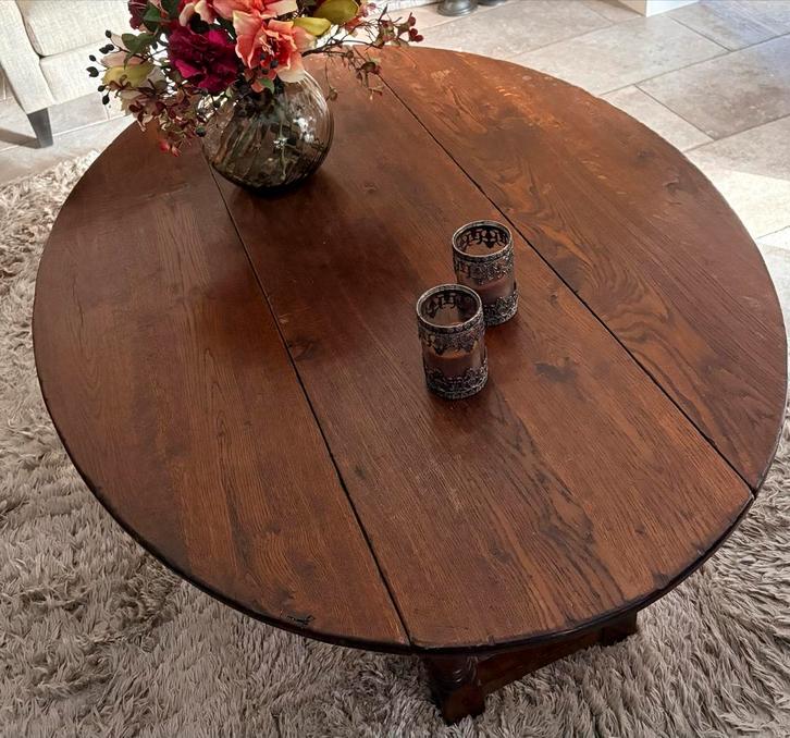 Hangoor Salontafel - Uniek en Sfeervol!, Huis en Inrichting, Tafels | Eettafels, Gebruikt, 100 tot 150 cm, 100 tot 150 cm, Ovaal
