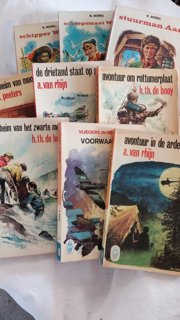Diverse kinderboeken A. van Rhijn, H. Th. de Booy, K. Norel, Boeken, Kinderboeken | Jeugd | 10 tot 12 jaar, Gelezen, Ophalen of Verzenden