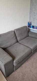 Ikea Kivik twee persoons bank grijs, Ophalen, Hout, Gebruikt, Tweepersoons