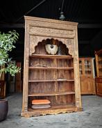 Oosterse / indische boekenkast | ibiza kast |  #674, Huis en Inrichting, Kasten | Boekenkasten, Teakhout, 200 cm of meer, Met plank(en)