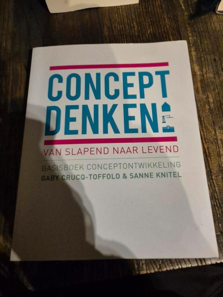 Sanne Knitel - Conceptdenken, Boeken, Economie, Management en Marketing, Zo goed als nieuw, Management, Ophalen of Verzenden