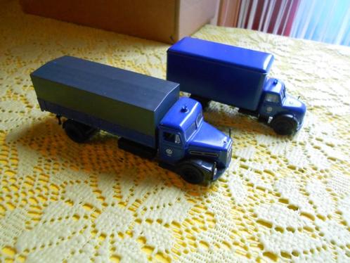 Märklin uit 48724, 2 wagons met auto Technisches Hilfswerk, Hobby en Vrije tijd, Modeltreinen | H0, Nieuw, Wagon, Wisselstroom