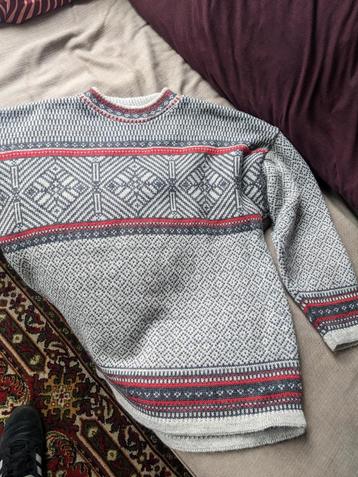 Vintage Norwegian Wollen Sweater  Oversized L
