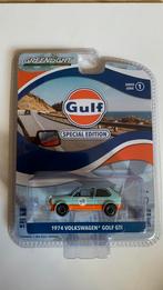 GREENLIGHT.  Volkswagen golf GTI 1974. Gulf special edition., Ophalen of Verzenden, Zo goed als nieuw, Auto