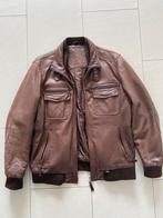 Arma bruine leren herenjas xl, Ophalen of Verzenden, Gedragen, Overige maten, Bruin
