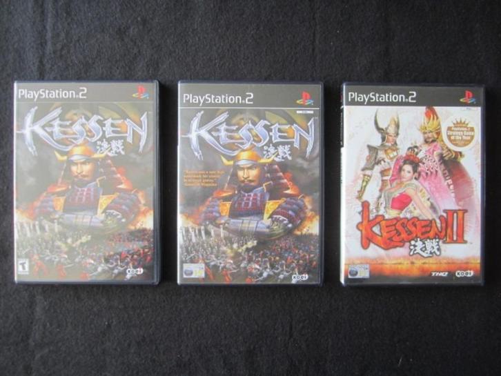 PS2 - Kessen 1 of 2 II - Playstation 2, Spelcomputers en Games, Games | Sony PlayStation 2, Zo goed als nieuw, Strategie en Constructie