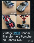 Vintage 1983 Bandai Transformers Porsche, Verzamelen, Transformers, Ophalen of Verzenden, Zo goed als nieuw