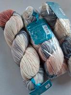 3 strengen handgeverfd Merino á 100gr. kl.59 á  9,95 p/st., Hobby en Vrije tijd, Ophalen of Verzenden, Nieuw, Breien of Haken