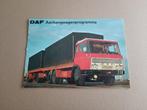 Folder: DAF 2600/ Aanhangwagen/ Vrachtwagen (1973), Verzenden, Zo goed als nieuw, Overige merken