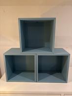 Blauwe Kubus Wandkast Ikea, Huis en Inrichting, Met plank(en), Zo goed als nieuw, Minder dan 100 cm, 25 tot 50 cm