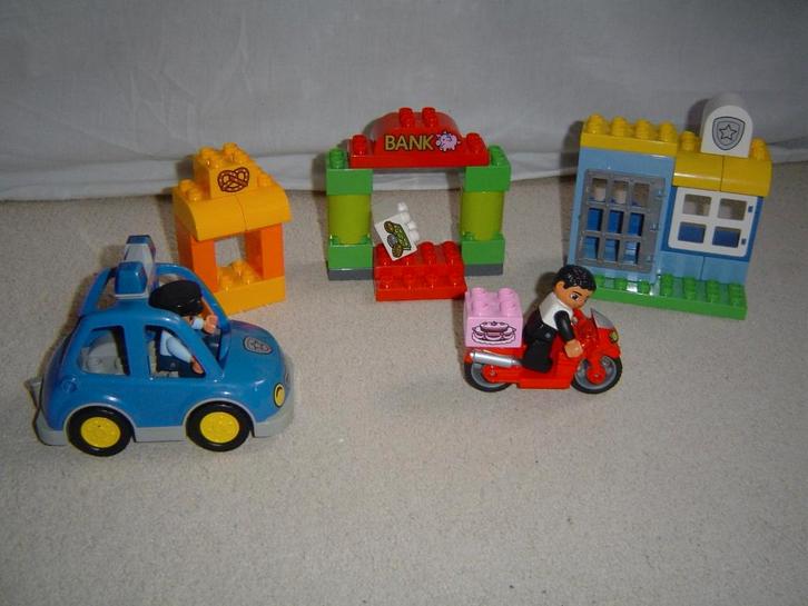duplo set 10532 Politie achtervolging, Kinderen en Baby's, Speelgoed | Duplo en Lego, Gebruikt, Duplo, Complete set, Ophalen of Verzenden