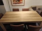 Eettafel met 6 stoelen, Huis en Inrichting, Complete eetkamers, Ophalen, Zo goed als nieuw, 4 tot 6 stoelen