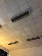 TL verlichting, Huis en Inrichting, Lampen | Plafondlampen, Ophalen, Gebruikt, Metaal, Kantoor