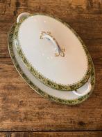 Antiek, brocante dekschaal en vleesschaal Limoge Frankrijk, Antiek en Kunst, Ophalen of Verzenden