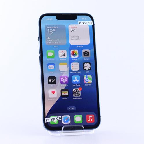 iPhone 13 256GB Blauw, Telecommunicatie, Mobiele telefoons | Apple iPhone, Zo goed als nieuw