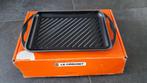 Le Creuset Grillplaat Gietijzer 67647 32cm nieuw in doos, Ophalen of Verzenden, Nieuw, Gietijzer, Koekenpan of Braadpan