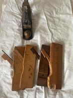 Stanley Schaaf & 4 Houtenprofielschaven, Doe-het-zelf en Verbouw, Gereedschap | Handgereedschap, Ophalen of Verzenden, Gebruikt