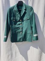mooi groen jasje, outfit voor muzikant? Harp knoopjes. Mt M, Maat 38/40 (M), Carnaval, ., Ophalen of Verzenden