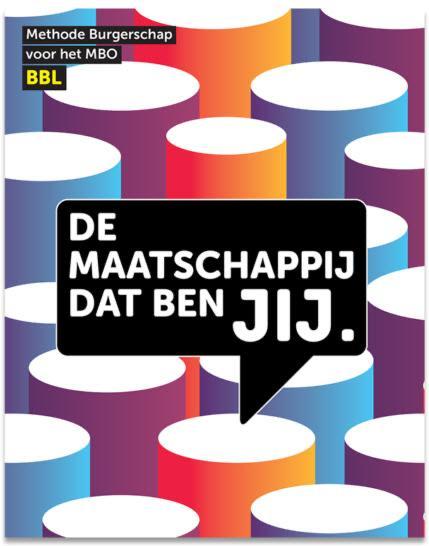 De Maatschappij Dat Ben Jij - Burgerschap MBO, Boeken, Schoolboeken, Nieuw, Maatschappijleer, Overige niveaus, Ophalen of Verzenden