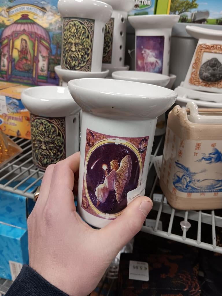 Theelichthouder met Engel, Overige materialen, Gebruikt, Overige kleuren, Onbekend