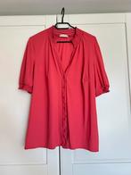 Studio anneloes smoq blouse L koraal travelstof, Kleding | Dames, Blouses en Tunieken, Maat 42/44 (L), Ophalen of Verzenden, Zo goed als nieuw