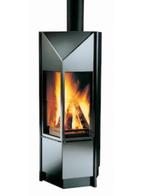 Hout kachel Harrie  Leenders Pallas design kachel, Huis en Inrichting, Kachels, Ophalen, Gebruikt, Hout, Houtkachel