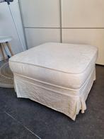 Ikea hocker - poef - voetenbank met wasbare hoes, Huis en Inrichting, Banken | Voetenbanken en Poefen, Ophalen, Gebruikt, Rechthoekig