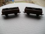 2x Ho Piko hoge bak wagons met lading zonder ovp., Hobby en Vrije tijd, Modeltreinen | H0, Gelijkstroom of Wisselstroom, Wagon