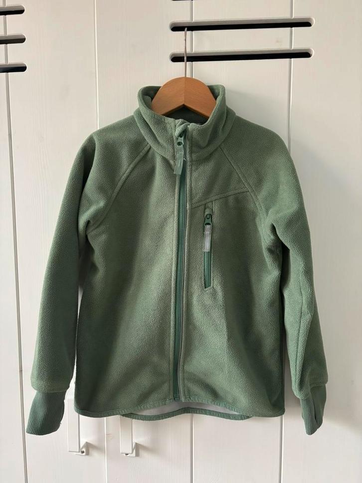 Polarn O. Pyret winddichte fleece jas maat 116, Kinderen en Baby's, Kinderkleding | Maat 116, Zo goed als nieuw, Jongen of Meisje