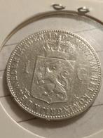 Een gulden Wilhelmina 1907, Postzegels en Munten, Munten | Nederland, Ophalen of Verzenden, Koningin Wilhelmina, 1 gulden