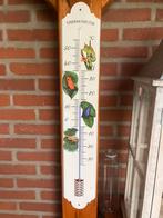 Thermometer (metaal)met kikker figuren, Huis en Inrichting, Woonaccessoires | Thermometers, Ophalen of Verzenden, Zo goed als nieuw