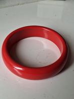 Roze/rode armband - zo goed als nieuw, Ophalen of Verzenden, Zo goed als nieuw, Rood, Kunststof of Plastic