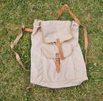 Vintage canvas rugzak beige verkenners Padvinders, Ophalen of Verzenden, Zo goed als nieuw