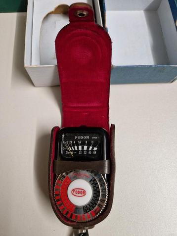 Vintage Fodor Belichtingsmeter - Nieuwstaat! beschikbaar voor biedingen