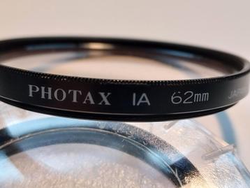 Photax IA 62mm Filter - Gebruikt beschikbaar voor biedingen