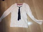 Long sleeve shirt met stropdas geprint maat 110-116, Ophalen, Zo goed als nieuw, Jongen, Shirt of Longsleeve