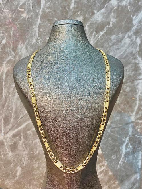 Gouden Ketting 14k, Sieraden, Tassen en Uiterlijk, Kettingen, Nieuw, Goud, Goud, Ophalen of Verzenden