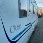 Adria Classica 613 PK caravan (6p), tent (2p), Alde, Airco, Stapelbed, Rondzit, 7 tot 8 meter, Particulier