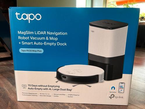 TP-Link Tapo rv20 mop plus, Witgoed en Apparatuur, Stofzuigers, Nieuw, Robotstofzuiger, Minder dan 1200 watt, Reservoir, Ophalen