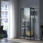 virtinekast, Huis en Inrichting, Kasten | Vitrinekasten, Ophalen, 50 tot 100 cm, Zo goed als nieuw, Glas